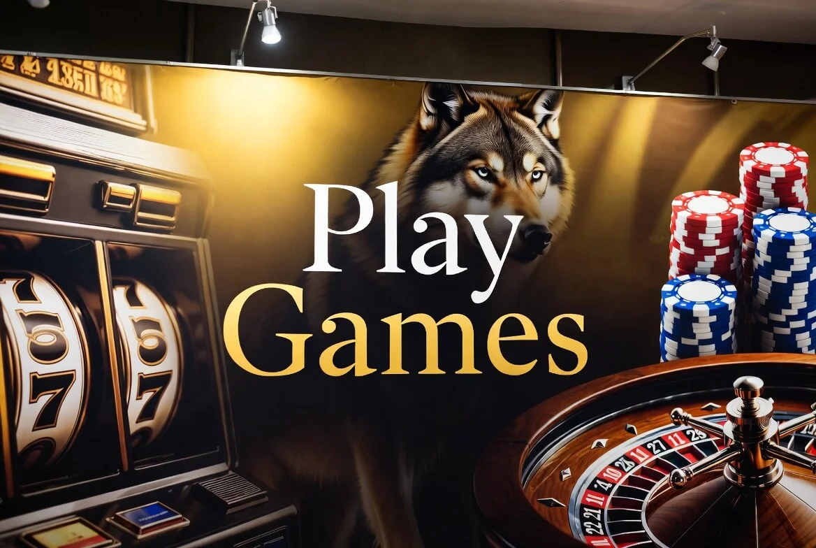 The Wolf Winner Australia lobby showing pokies, jackpots and live dealer tables in AUD